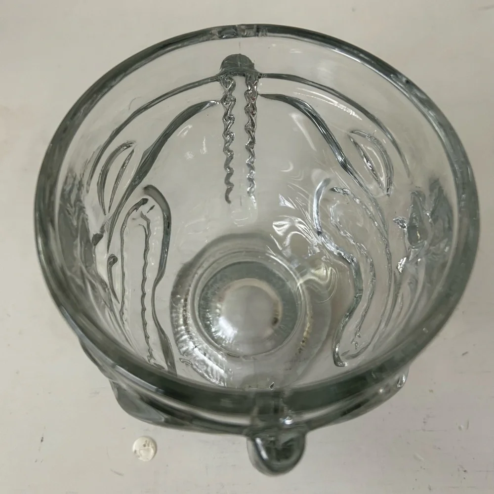 2 Clear Glass Tiki Mugs - Picture 3 of 8